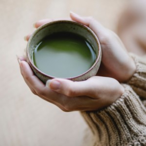 latte à la spiruline